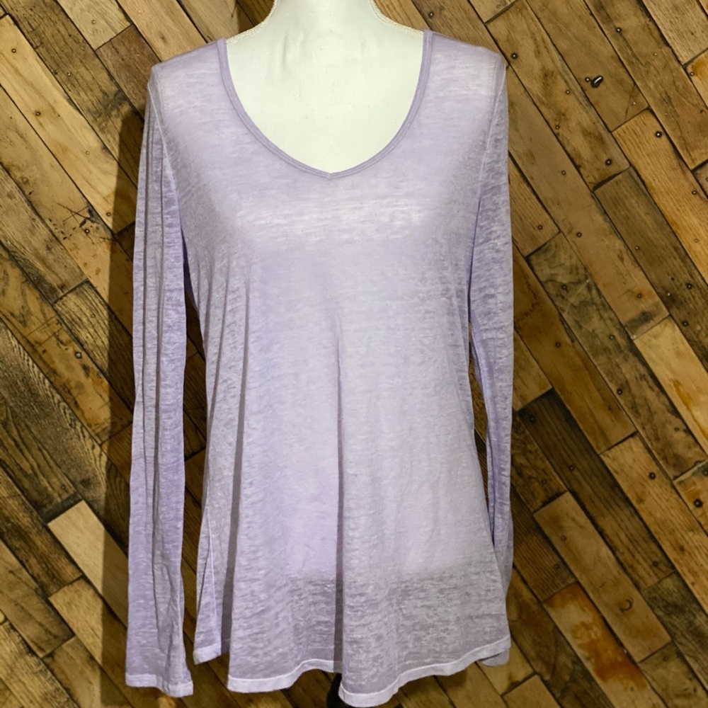 Sonoma Purple Burnout Everyday Tee